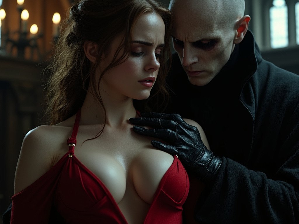 DEuiHyE3 Hermione and Voldemort [Emma Watson AI Hermione Granger] 01.jpg